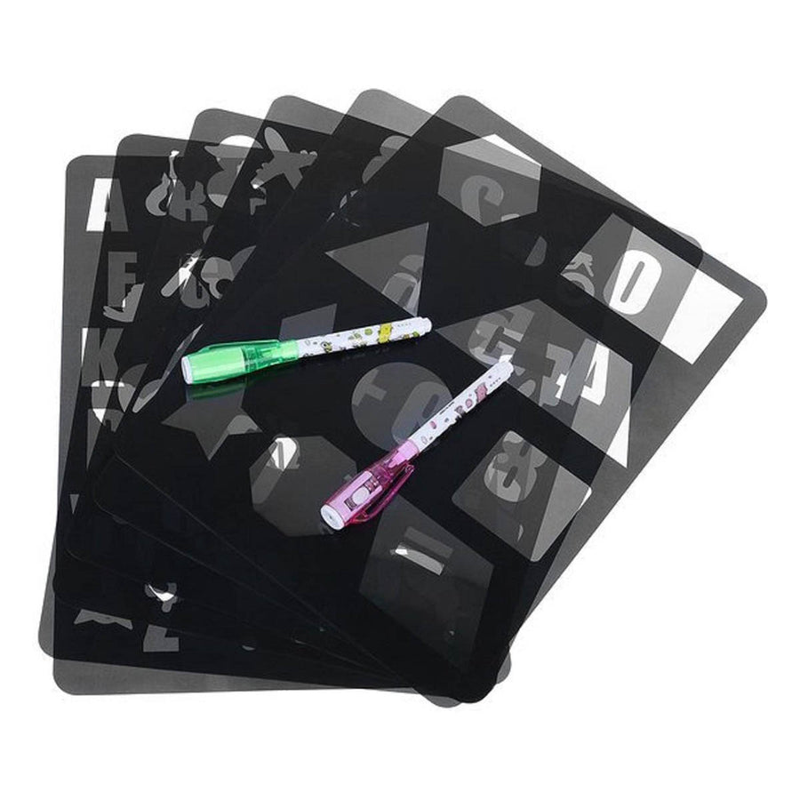 Ariko A4 Lichtgevend Whitebord Tekenbord | Magisch tekenbord kinderen | Tekenen met licht | LED | lichtgevend tekenbord | educatief speelgoed | glow in the dark | lichtpen | tekenen in het donker