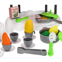 Thumbnail for <tc>Ariko</tc>  Toy Suitcase Kitchen 46 Teile - Kochtöpfe, Gewürze, Geschirr, Spüle und vieles mehr - praktischer Koffer zum Mitnehmen