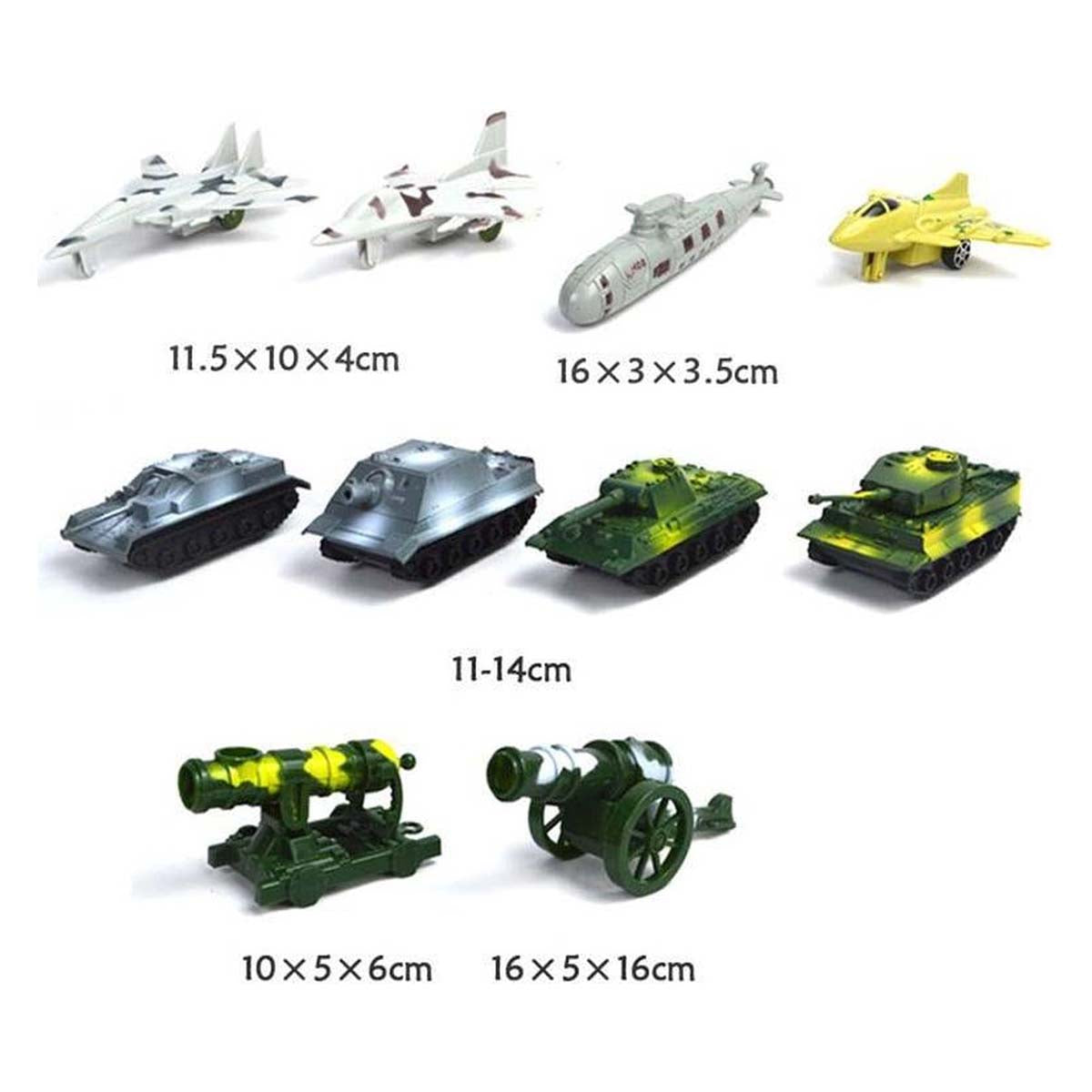 Ariko XXL Army Spielset 300 Teile | Beinhaltet Panzer, Flugzeuge und Gebäude | Soldatenspielzeug | Soldatenset | | Streitkräfte