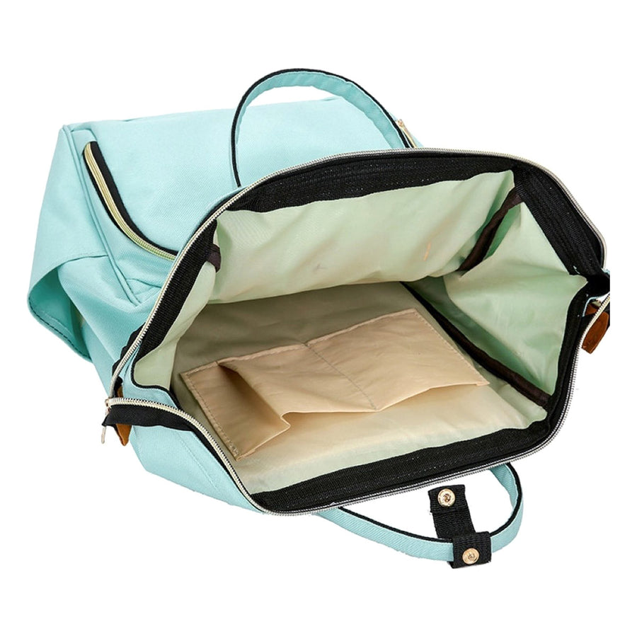 Ariko Luiertas Rugzak - Groen - Inclusief Flessenwarmhouder met Isoleervak - Kinderwagenhaken - Grote Capaciteit - Waterafstotend