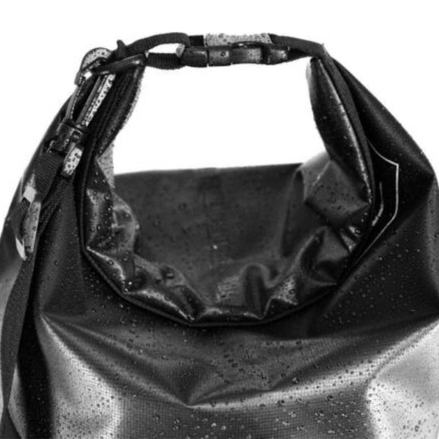 Waterproof Dry Bag Sack-Waterdichte Zak Tas Reistasje Schoudertas Survival Outdoor Rugzak - 30 Liter Zwart - Ariko