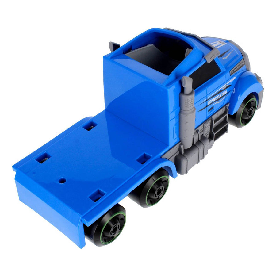 Ariko Truck launcher met 2 stuks robot auto's - inclusief verkeersborden