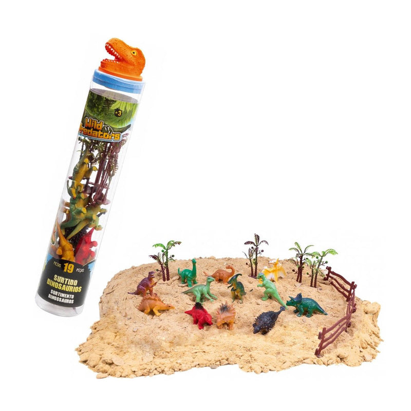 Ariko Dinosaurus Speelset - Geweldig voor kinderen - 19 Delig