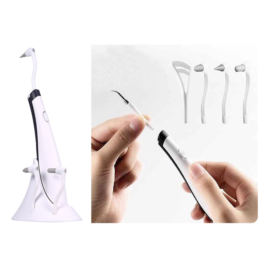 <tc>Ariko</tc> Ultrasonic tartar remover - extra attachments - 15,000 revolutions per minute - Including batteries