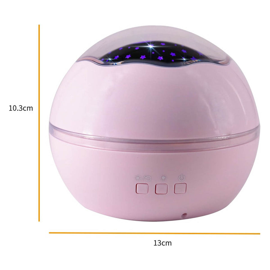 Ariko Nachtlampje Sterren Galaxy Projector Sterrenhemel Star Projector - Sterren of zeedieren Projector - 6 Lichtkleuren - Nachtlampje Kinderen - Blauw