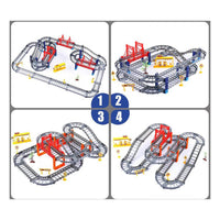 Thumbnail for <tc>Ariko</tc>  8 Meter elektrische Rennstrecke – Rennstrecke – Extra lang – Erstellen Sie mehrere Strecken – 236 Teile – Inklusive 2 x Philips AA-Batterien