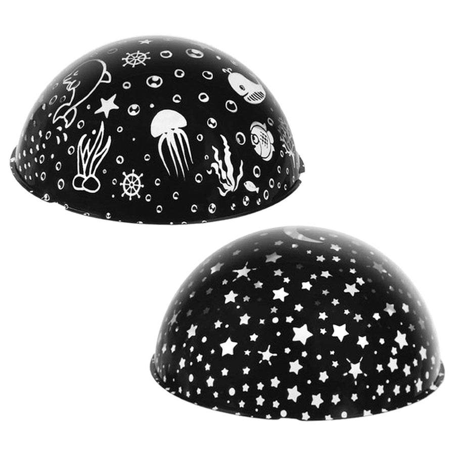 Ariko Nachtlampje Galaxy Projector Sterrenhemel - Sterren of zeedieren Projector - 6 Lichtkleuren - Nachtlampje Kinderen - Zwart