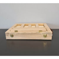 Thumbnail for <tc>Ariko</tc> Portable Wooden Easel - Drawing Case - Table Easel - Drawing Set - Portable Easel - 46 Pieces