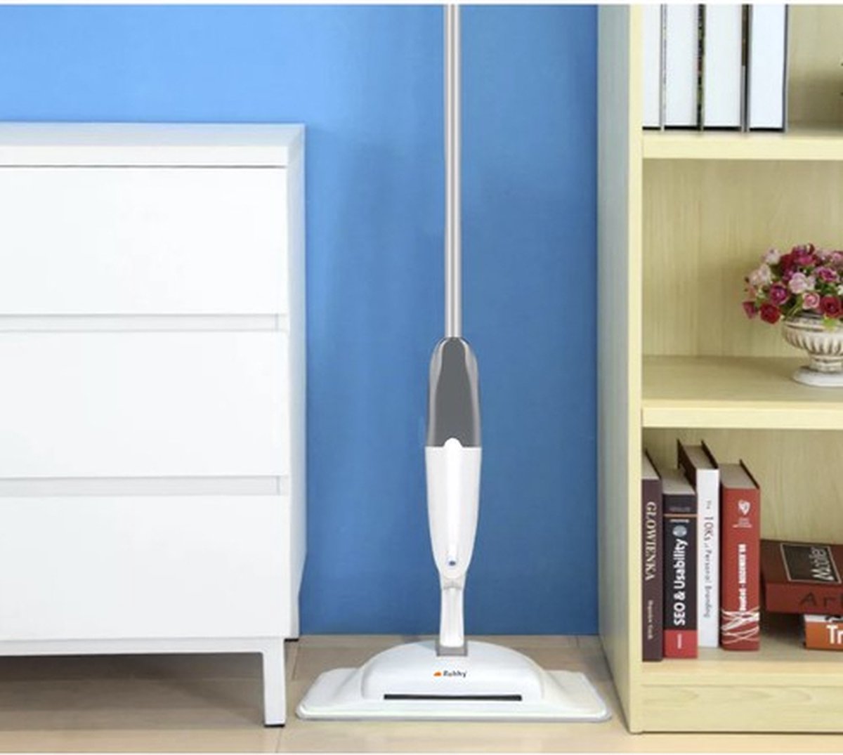 Ariko 2-1 Vloerwisser en Pads - Vloerreiniger - Spray mop - Dweilstok