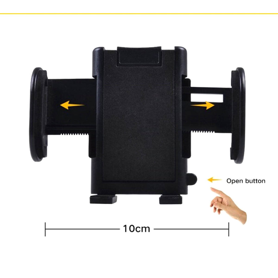 Ariko Smartphonehouder met Auto USB-oplader - Universele Auto Telefoonhouder met 2 USB poorten - voor 12 en 24 volt Aansteker Aansluiting