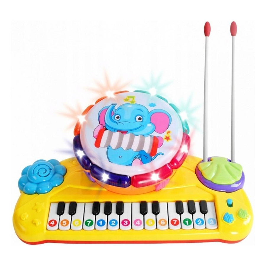 Ariko Multi-functionele drum piano - speel set - INCL BATTERIJEN