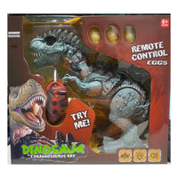 Thumbnail for <tc>Ariko</tc>  RC Dinosaur - Dino - Lays Eggs - Light projection - with Light and Sound - 6 small eggs - Movable parts - Including batteries