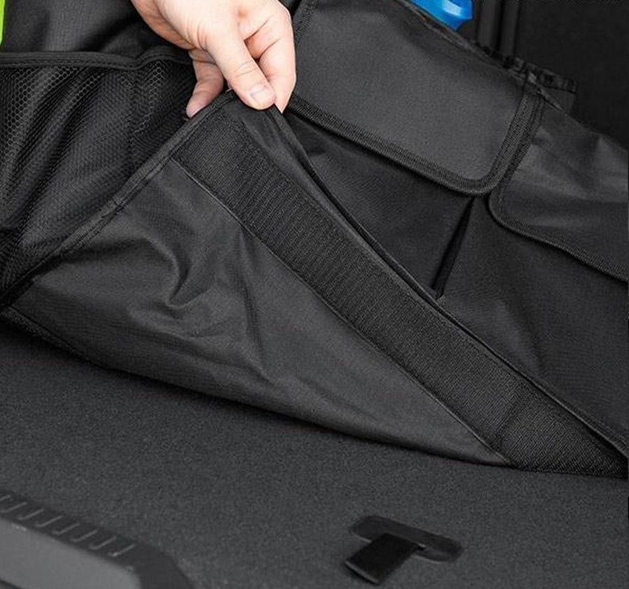 Kofferbak Organizer Opvouwbaar - Organizer auto - Kofferbak opbergbox - Kofferbak tas - 52 x 38,5 x 27 cm - Zwart - Ariko