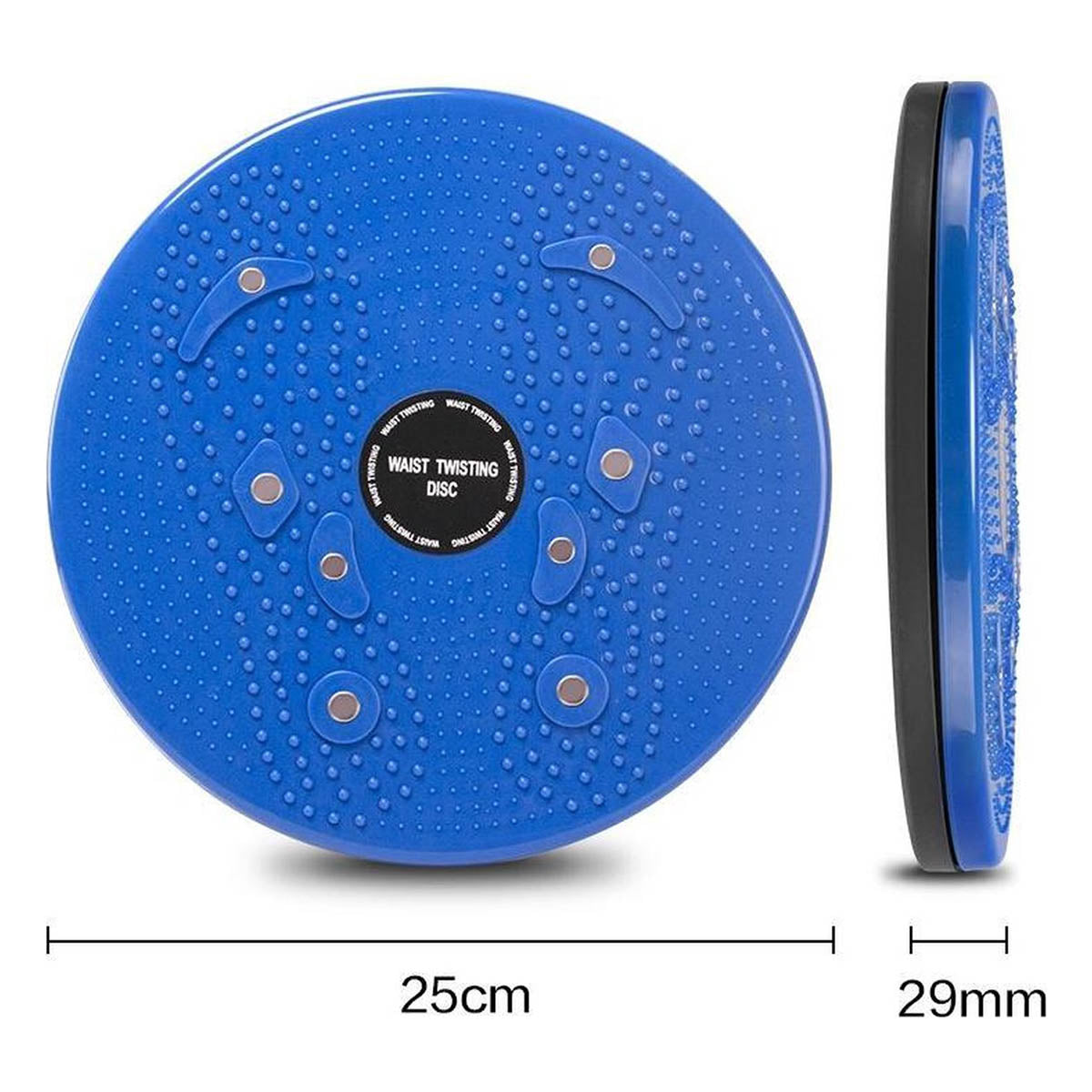 Ariko Waist Twisting Plate | Twist plaat | Twist trainer | Aerobic Exercise Fitness magneet | Afvallen | Voetmassage | Magneten | Fitness | Blauw