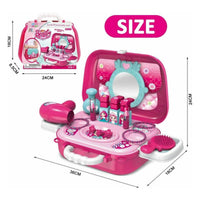 Thumbnail for <tc>Ariko</tc> Children's MakeUp Suitcase - Portable - Pink - Stylist Toys