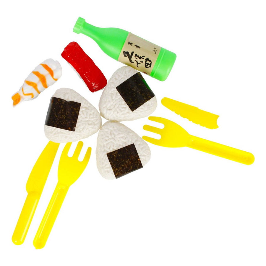 Ariko Speelgoed Sushi set - met Bestek, Dienblad en Sojabakje