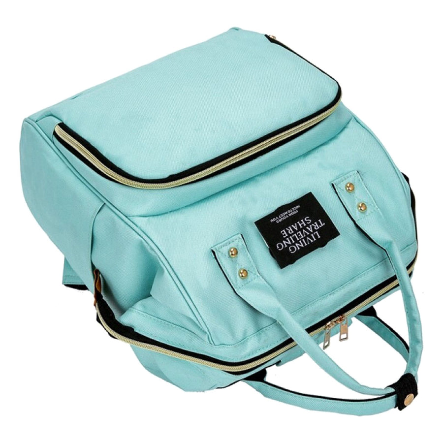 Ariko Luiertas Rugzak - Groen - Inclusief Flessenwarmhouder met Isoleervak - Kinderwagenhaken - Grote Capaciteit - Waterafstotend