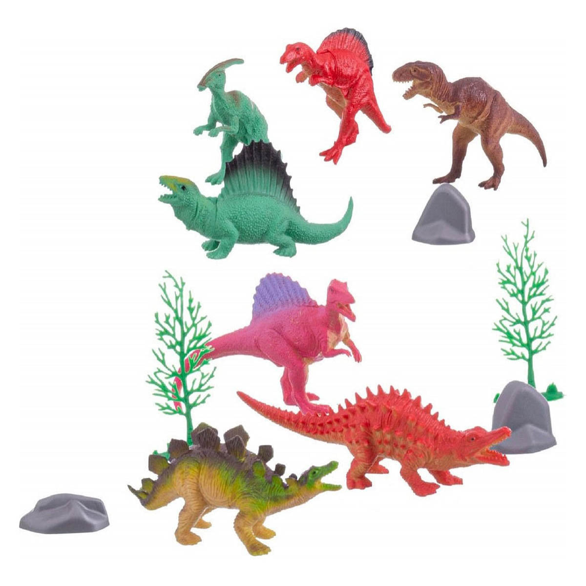 <tc>Ariko</tc>  Ensemble de jeu dinosaure - Idéal pour les enfants - 12 pièces
