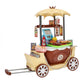 <tc>Ariko</tc> Toy trolley Fast-food shop 59 pieces - hamburgers, popcorn, sauces, tongs and much more - handy take-away suitcase with wheels