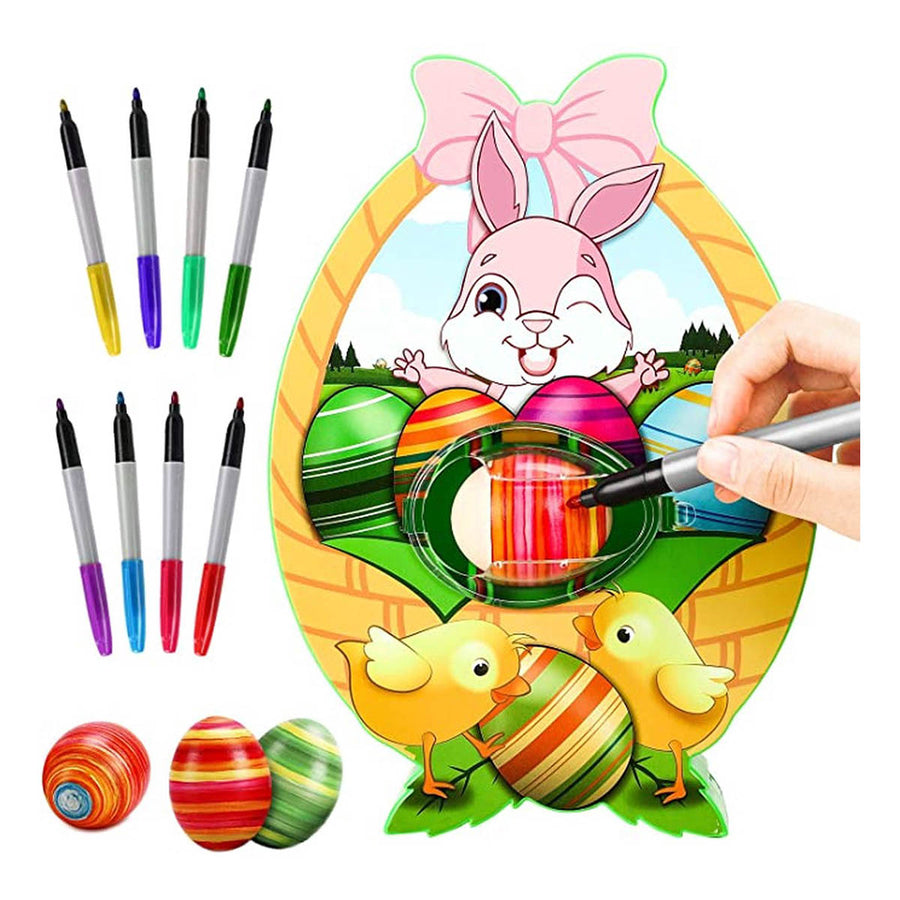Ariko Paas Ei Versier Set - Kleurrijk - Paaseieren decoratie set - Creatief - Incl Phillips Batterijen