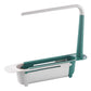 <tc>Ariko</tc> Sink Organizer - Countertop Sink Tray - Dishcloth Holder - Sponge Storage Rack - Adjustable - Green/White