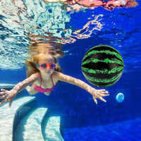 Thumbnail for Ariko Stevige Onderwaterbal XXL | Onder water bal | Met water of lucht te vullen | Waterbal | Inclusief water vulstuk | 22,8 cm | Groen zwart