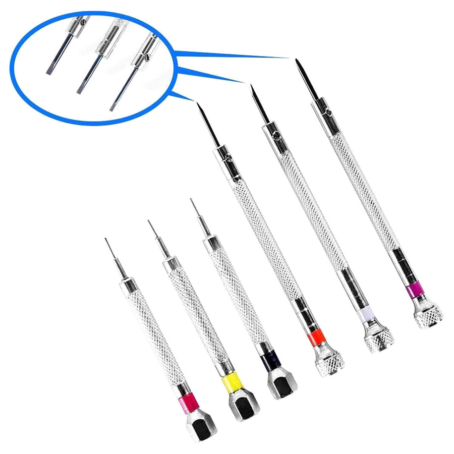 Complete Horlogemaker Gereedschap Set - Horloge Reparatie Set & Schroevendraaier Set - Horlogekast Opener - Horlogeband Inkortset - Ariko