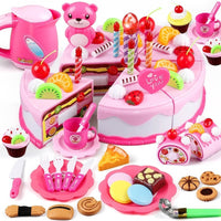 Thumbnail for Ariko 80 Delige Verjaardagstaart - Cupcake - Taart - Keuken attributen - met geluid - inclusief batterijen
