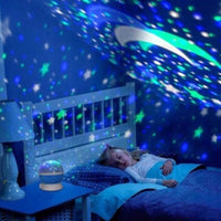 Thumbnail for Ariko Rotierender Sternprojektor Sternenhimmel - Nachtlicht Baby/Kind - Projektionslampe - Kinderzimmer - Nachtlicht - Pink