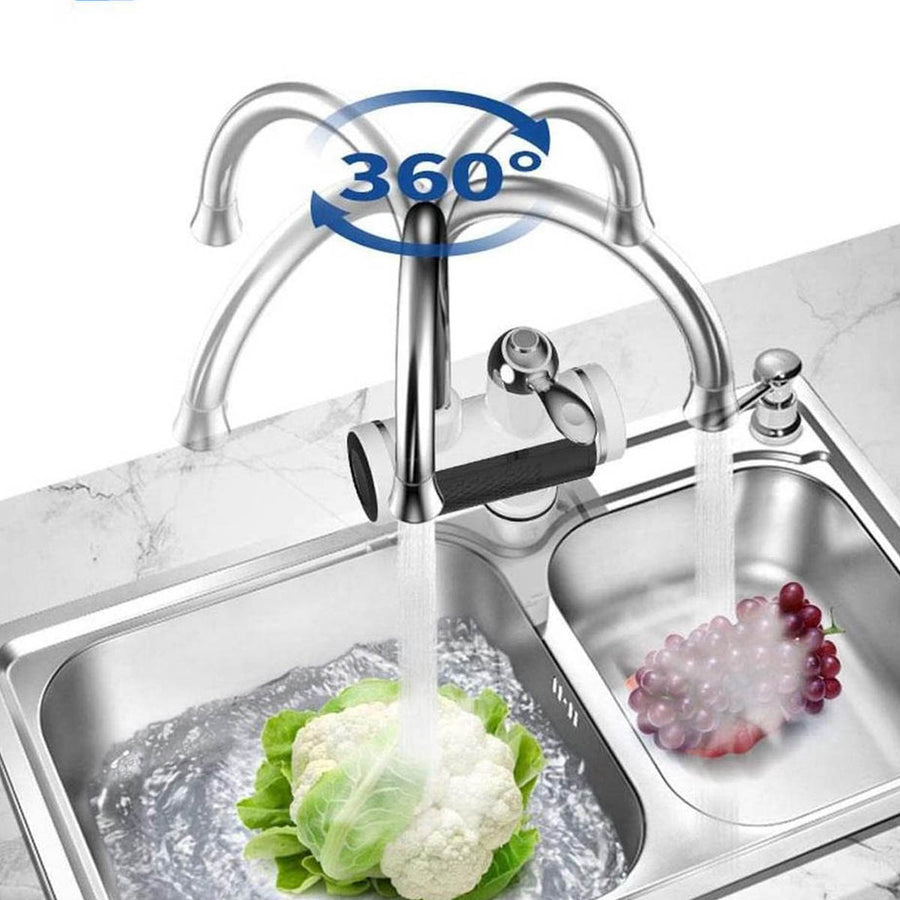 Ariko Elektrisch Verwarmd Kraan - Elektrisch Instant kraan tot 60 °c - LCD Digitaal - Niet Kokend Water - 3000W