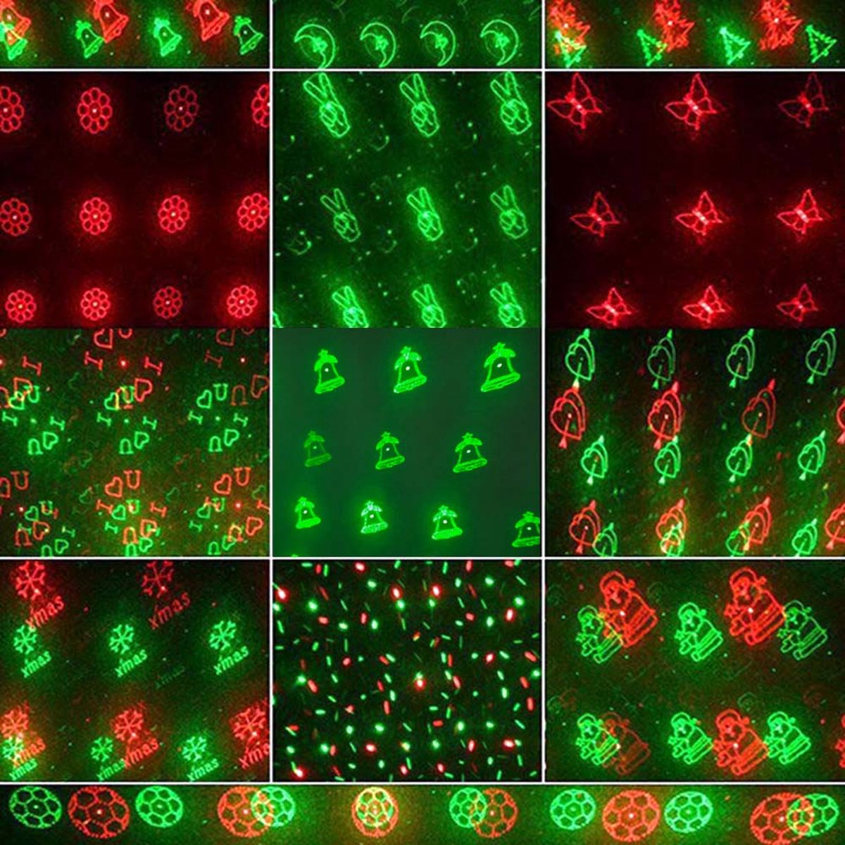 <tc>Ariko</tc> Laser garden lighting - Moving lighting - Laser show - Atmosphere light - Christmas lighting - Garden lighting - Water resistant -Red and Green