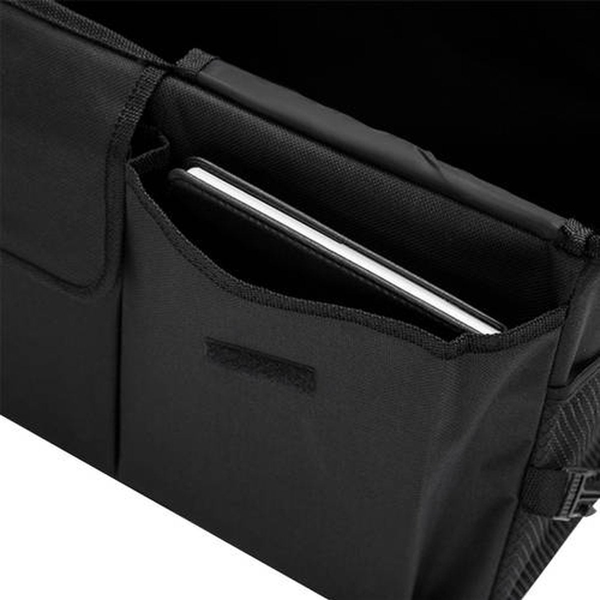 Kofferbak Organizer Auto - 3 Sorteervakken - Kofferbak-Tas - Opvouwbare Opbergtas - Zwart - Ariko
