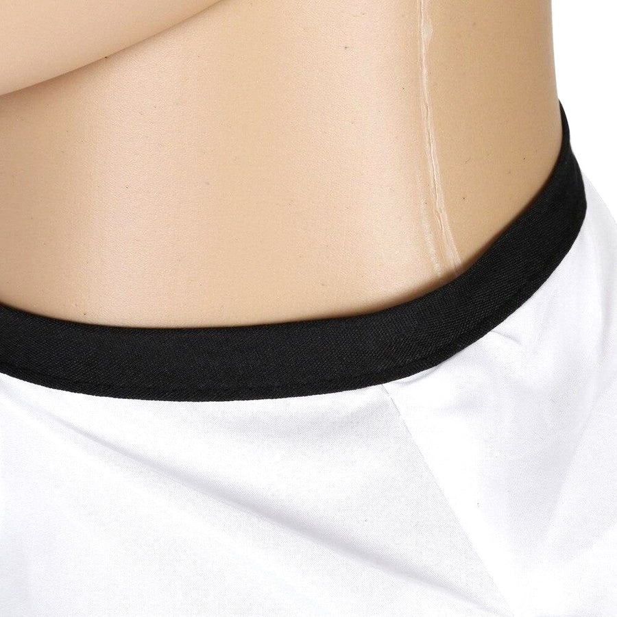 Kappersmantel | Kapmantel | Salon Kapmantel | Waterproof Kappersmantel | Kappersschort Waterdicht | Wit - Ariko