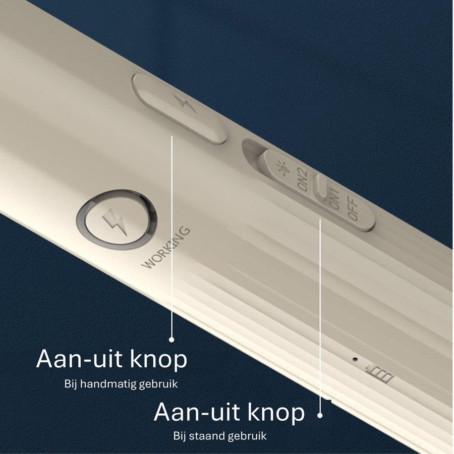 Ariko Mugzapper 2-in-1 Elektrische Muggenmepper Vliegenmepper - Muggenlamp - USB Oplaadbare Batterij - Staand en met de hand te gebruiken