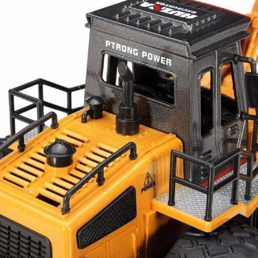 Ariko RC Bulldozer - Afstand bestuurbaar - Radiografische Graafmachine - Met Interne Accu - 2.4Gz - Schaal 1:18 - Incl Batterijen