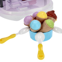 Thumbnail for <tc>Ariko</tc>  Spielzeugkoffer Eisdielenwagen Shop 68 Teile - Softeis, italienisches Eis, Geschirr, Waffeln und vieles mehr - praktischer Koffer zum Mitnehmen