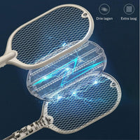 Thumbnail for <tc>Ariko</tc> Mosquito Zapper 2-in-1 Electric Mosquito Swatter Fly Swatter - Mosquito Lamp - USB Rechargeable Battery - Standing and can be used by hand
