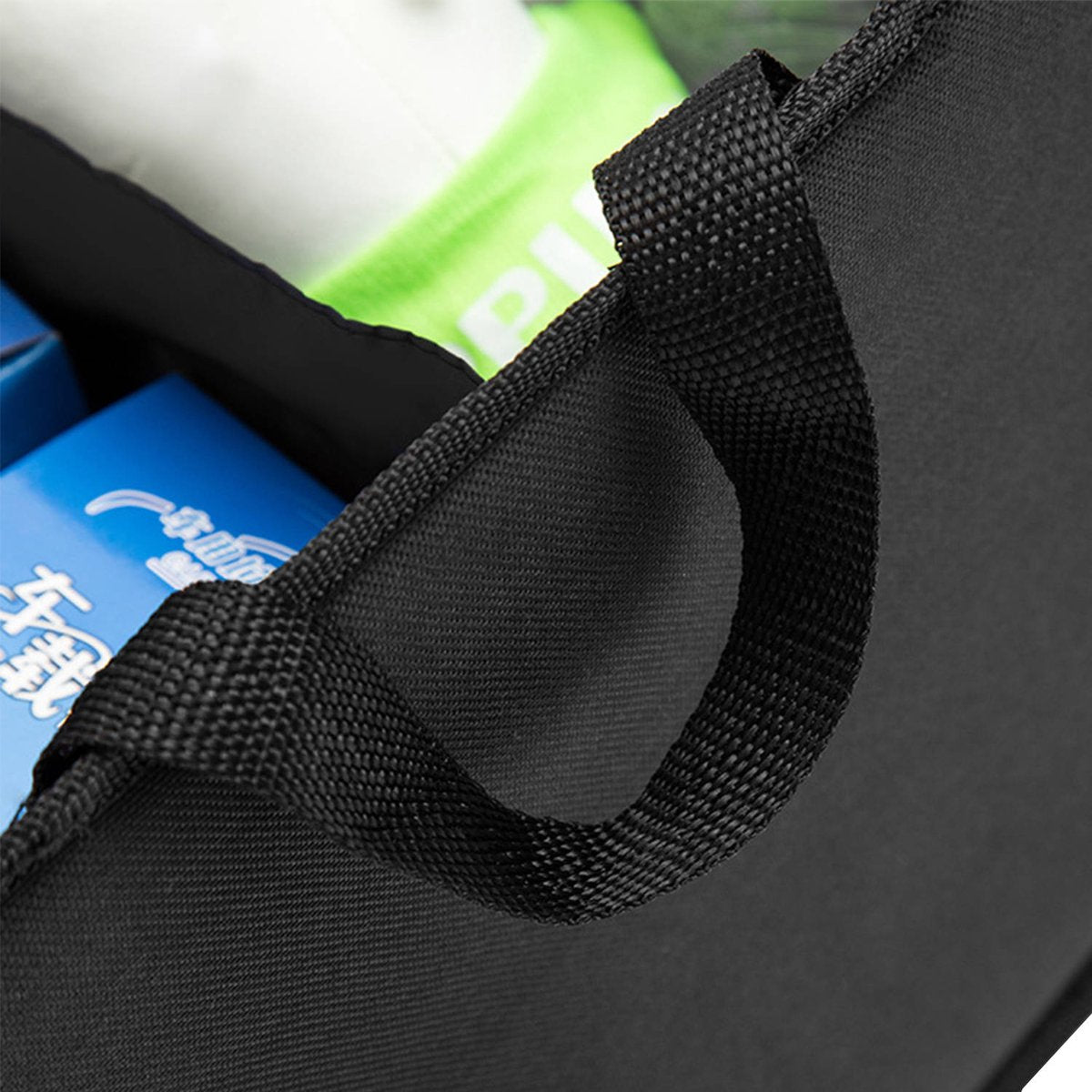 Kofferbak Organizer Auto - 3 Sorteervakken - Kofferbak-Tas - Opvouwbare Opbergtas - Zwart - Ariko