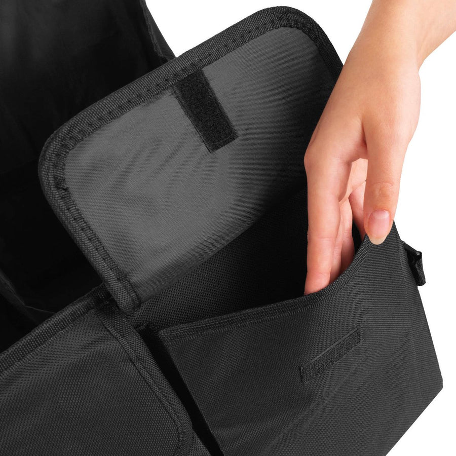 Kofferbak Organizer Auto - 3 Sorteervakken - Kofferbak-Tas - Opvouwbare Opbergtas - Zwart - Ariko