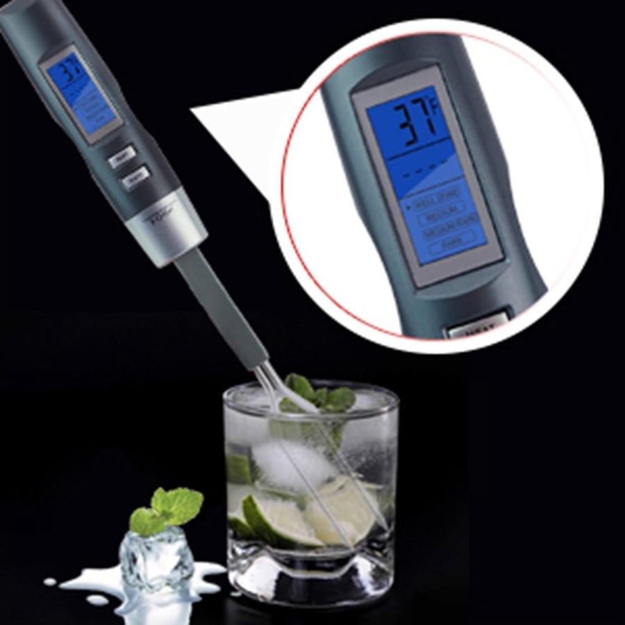 Vleesthermometer | BBQ vleesvork | -50 tot +300 Graden | RVS | 3-5 Seconden | LED scherm met backlight | Temperatuur alarm | Inclusief batterijen | Voor Barbecue en Grill - Ariko