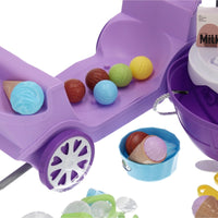 Thumbnail for Ariko Spielzeugwagen Eisdielenwagen Shop 69 Teile - Softeis, italienisches Eis, Geschirr, Waffeln und vieles mehr - praktischer Koffer zum Mitnehmen mit Rollen