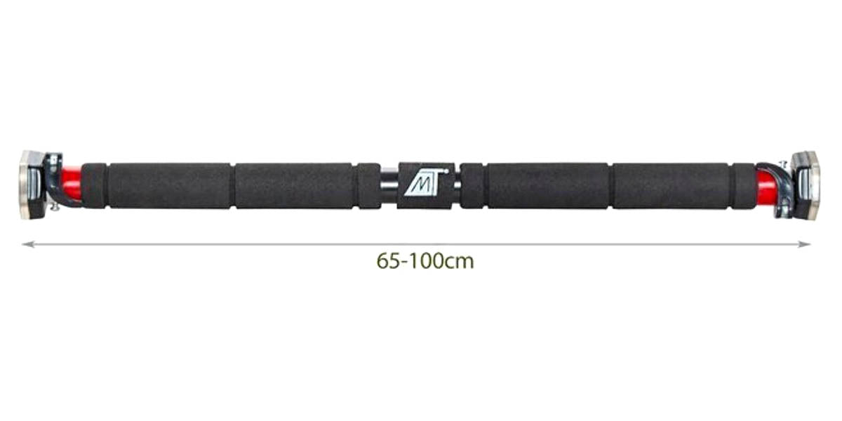 Pull up bar - Verstelbare optrekstang deurpost - 60 tot 100 cm - MT edition - Ariko
