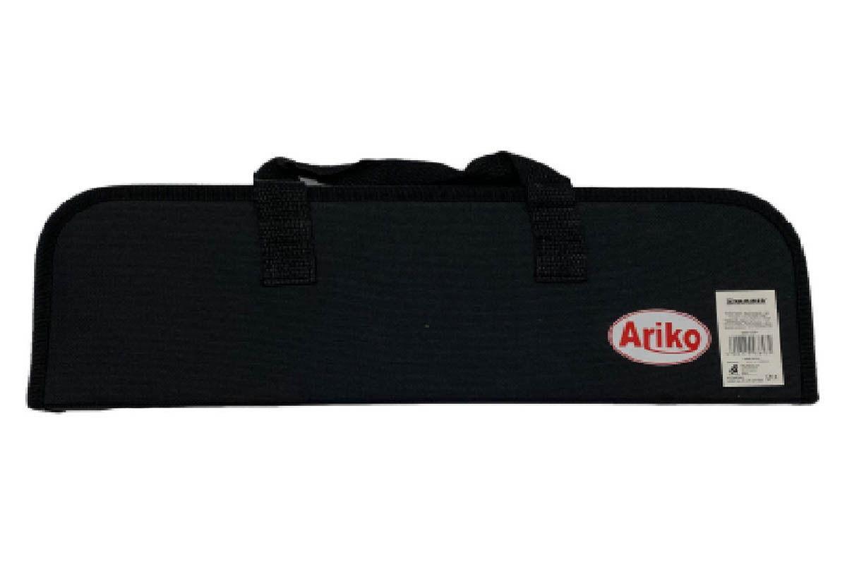 Ariko Ensemble d'ustensiles et de pinces pour barbecue - 9 pièces - BBQ - Ensemble de pinces et de brochettes - avec sac de rangement