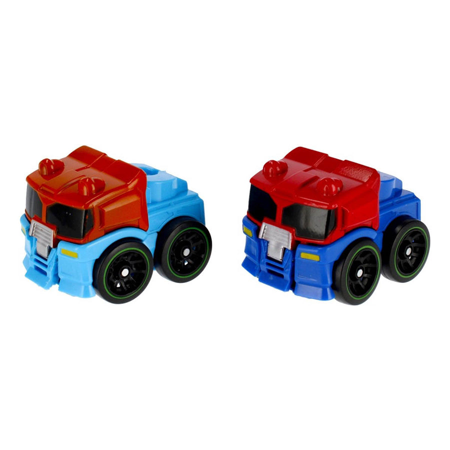 Ariko Truck launcher met 2 stuks robot auto's - inclusief verkeersborden