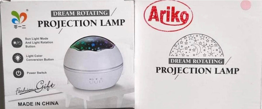 Ariko Nachtlampje Sterren Galaxy Projector Sterrenhemel Star Projector - Sterren of zeedieren Projector - 6 Lichtkleuren - Nachtlampje Kinderen - Roze