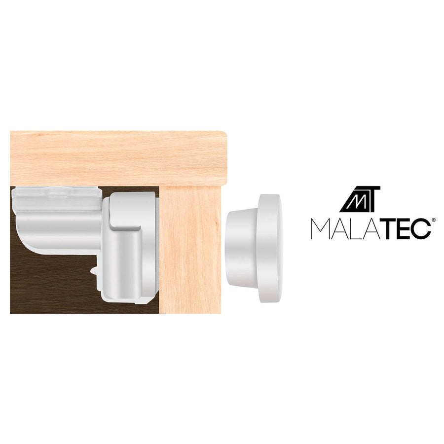 Kinderslot Kastjes - Kastslot - Veiligheid kinderen - Magneetslot - 4 stuks - Ariko