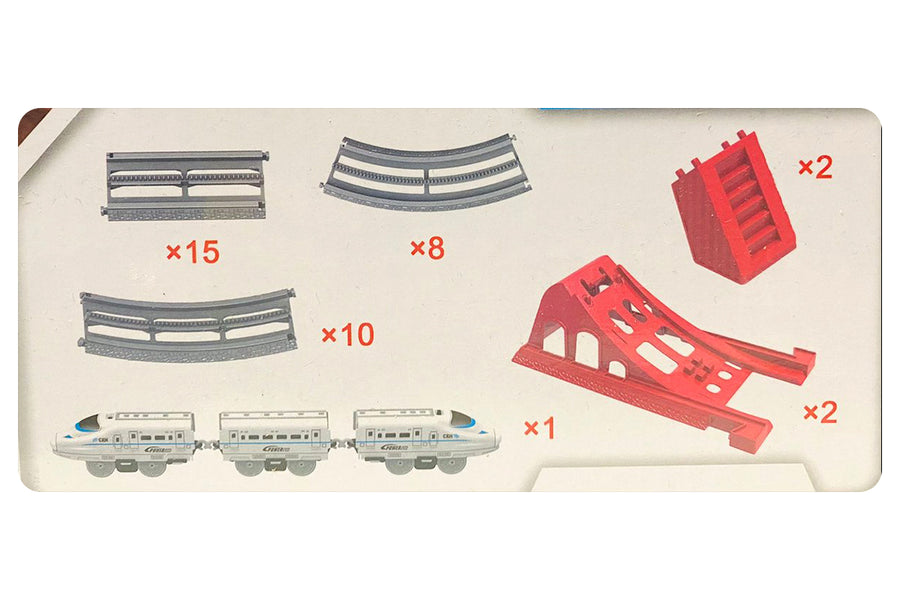 Ariko Rail Track Treinbaan - Racebaan - 40 delig - Trein set