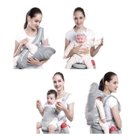 Thumbnail for Ariko Ergonomische Babytrage 15 in 1 - Babytrage Bis 25 kg - Babytrage - Babytrage - Multifunktional - Grau