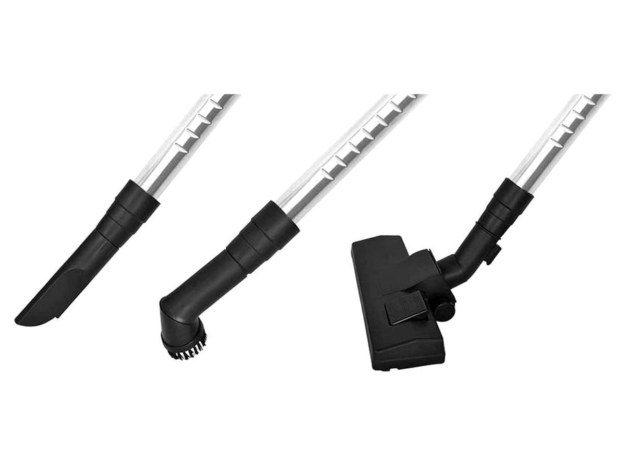 Ariko Professionele Industriële Nat en Droog Stofzuiger - Droogzuiger - Alleszuiger - Bouwstofzuiger - Werkplaatstofzuiger - Industriële stofzuiger - RVS - 1800 tot 2500 Watt - 40 Liter - Inclusief stopcontact met aan/uit functie - Blaasfunctie