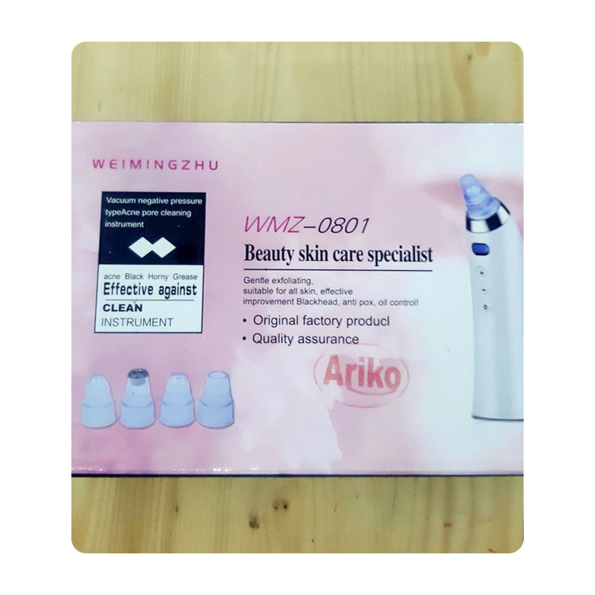 Ariko Mitesser-Entferner - Entfernt Mitesser - Reinigt verstopfte Poren